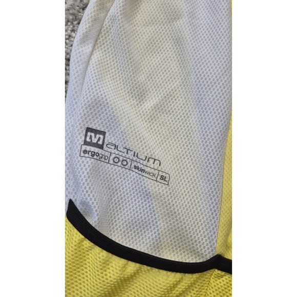 Mavic Altium Cycling Shirt Womens Large Yellow & White ergogrip sunwick - Picture 7 of 11